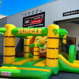 CHATEAU GONFLABLE JUNGLE